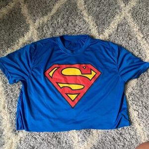 Cropped Superman T Shirt
